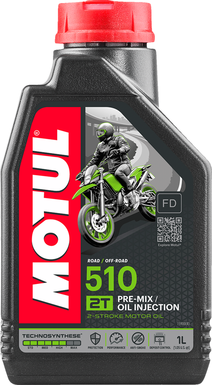 Motul 510 Synthetic 2T Engine Oil - 1L