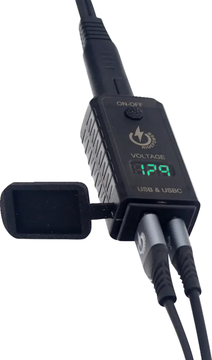 Ridepower SAE to USB-C/USB Adapter