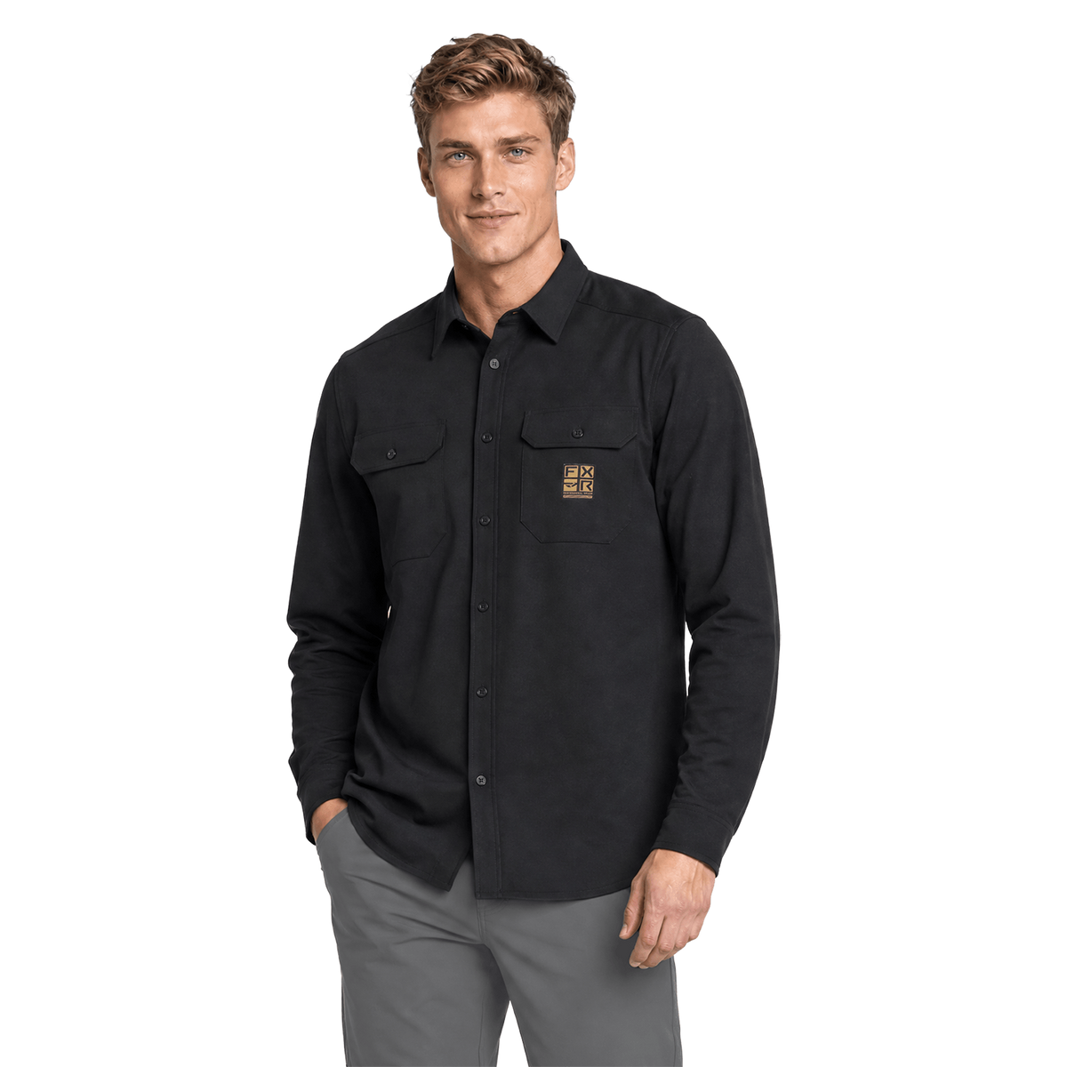 FXR HD Flannel Shirt - Black