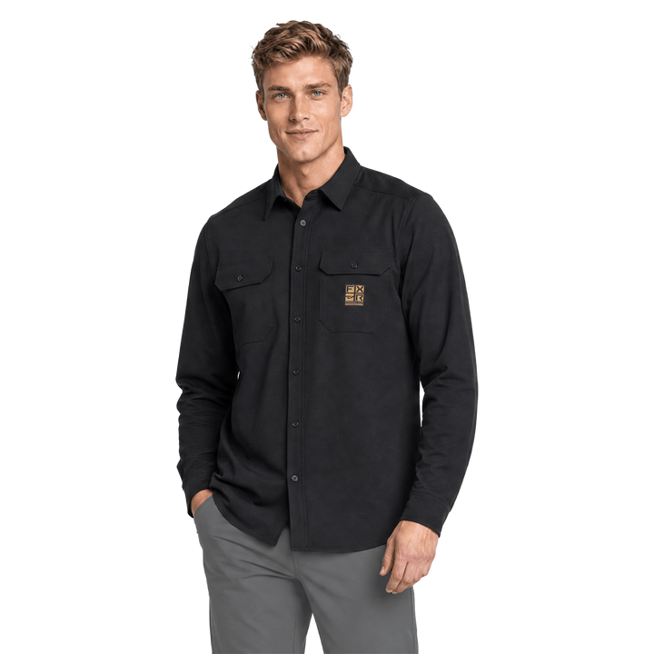 FXR HD Flannel Shirt - Black