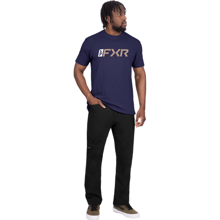 FXR Miter Tee - Navy/Canvas