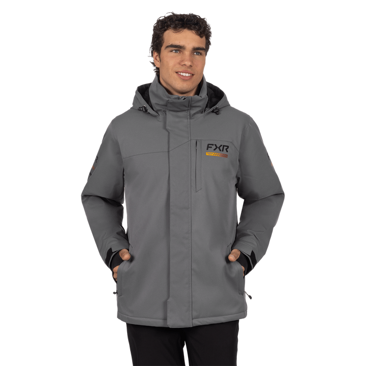 FXR Ascend Jacket - Char/Gold