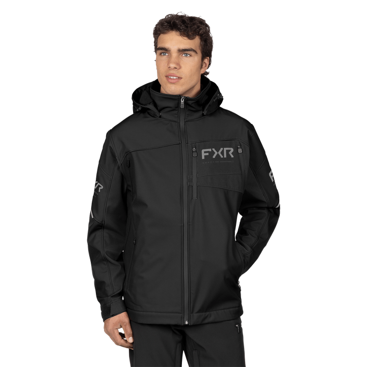FXR Ascend Shell Jacket - Black/Grey