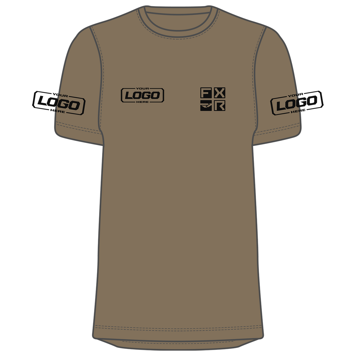 FXR Brandable Tee - Canvas