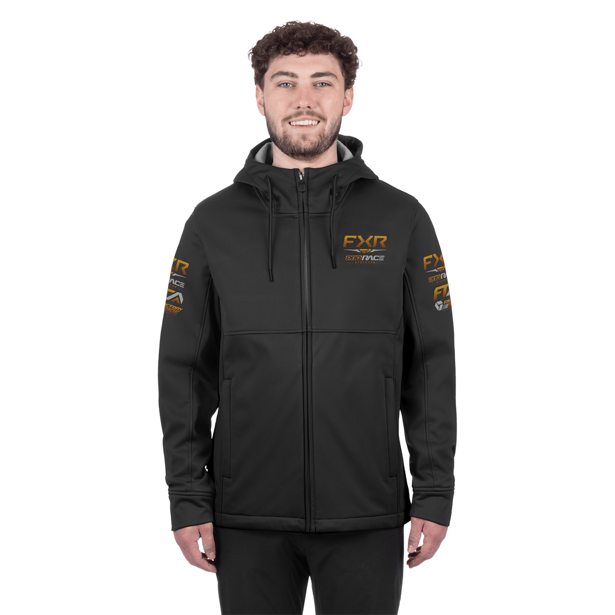 FXR Youth Hydro Hoodie - Black/Kash
