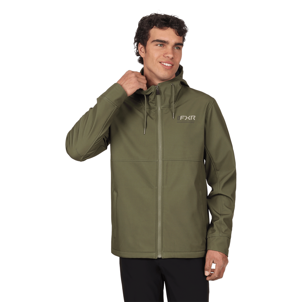 FXR Hydro Shell Jacket - Moss/Stone