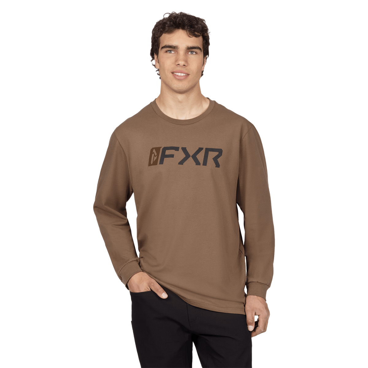 FXR Miter Long Sleeve - Teak/Black