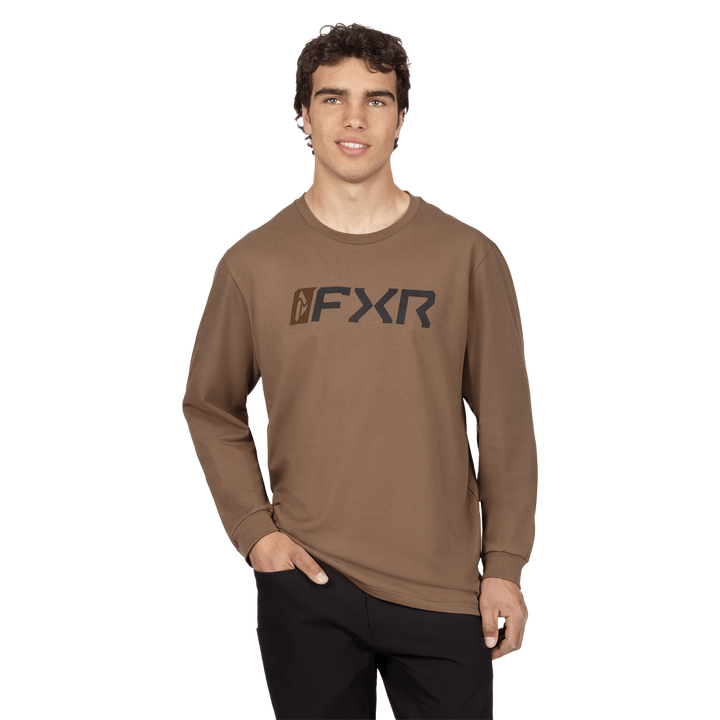 FXR Miter Long Sleeve - Teak/Black