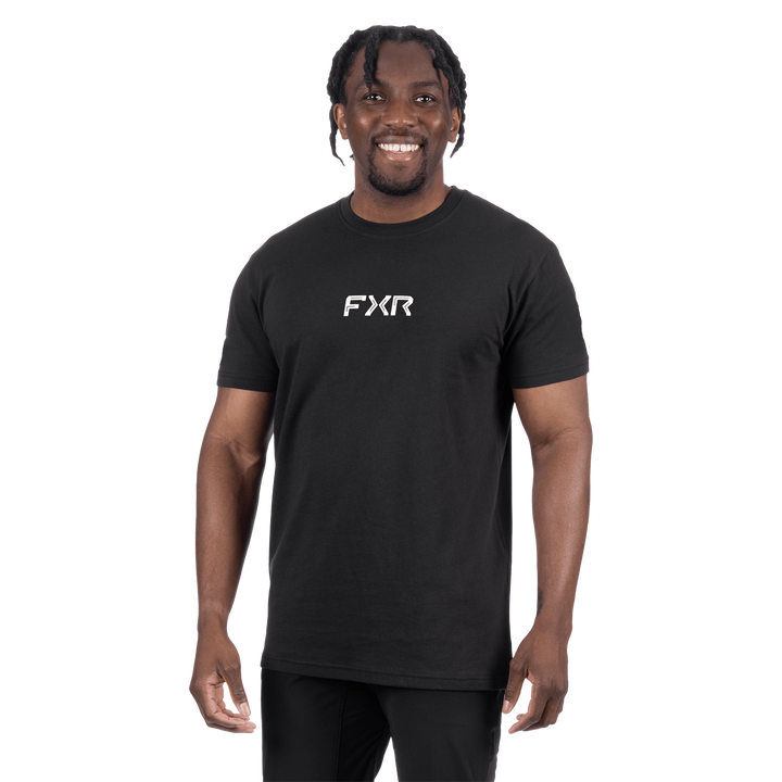 FXR Pedigree Tee - Black/White