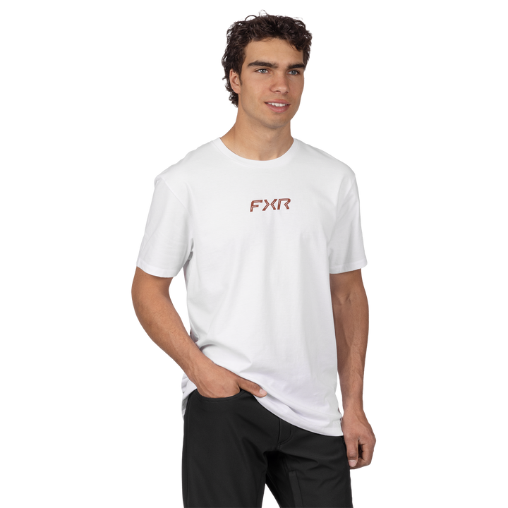 FXR Pedigree Tee - White/Kash