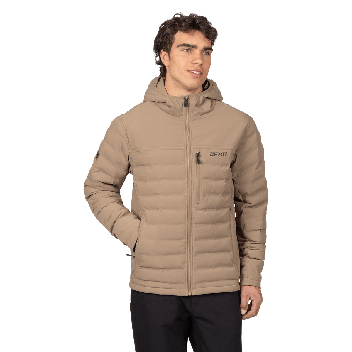 FXR Podium Quilted Jacket - Canvas/Black