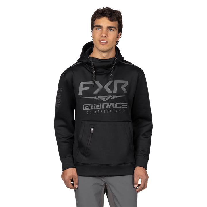 FXR Race Division Hoodie - Black/Black Ops