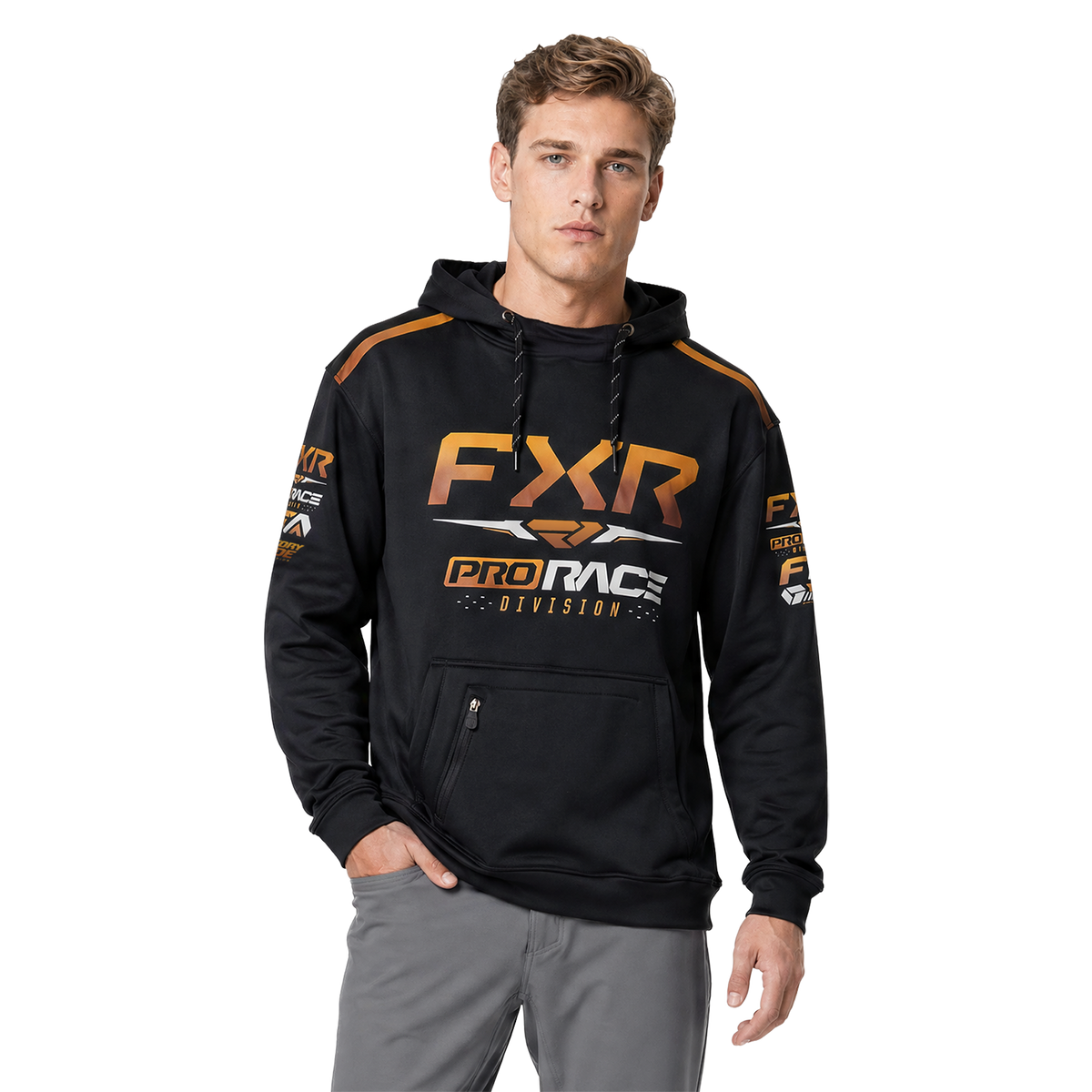 FXR Race Division Hoodie - Black/Kash