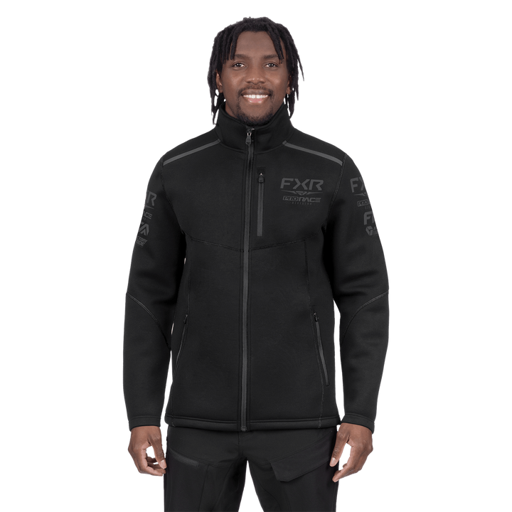 FXR Race Division Zip Up - Black/Black Ops