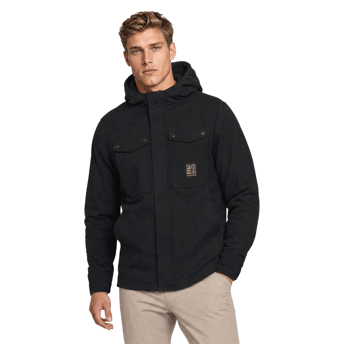 FXR Rough Canvas Jacket - Black