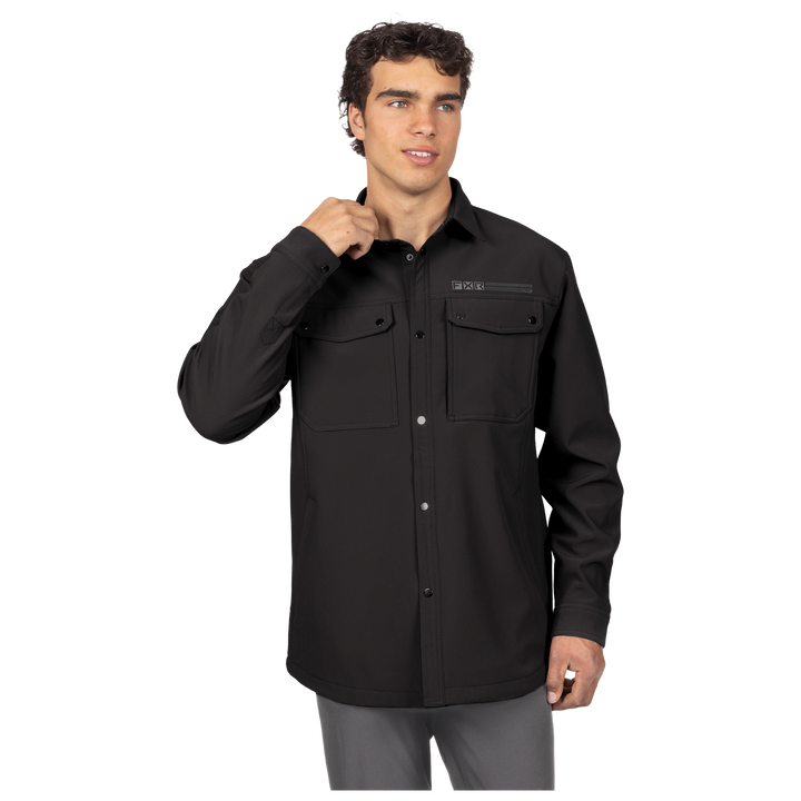 FXR Strong Shirt Jacket - Black