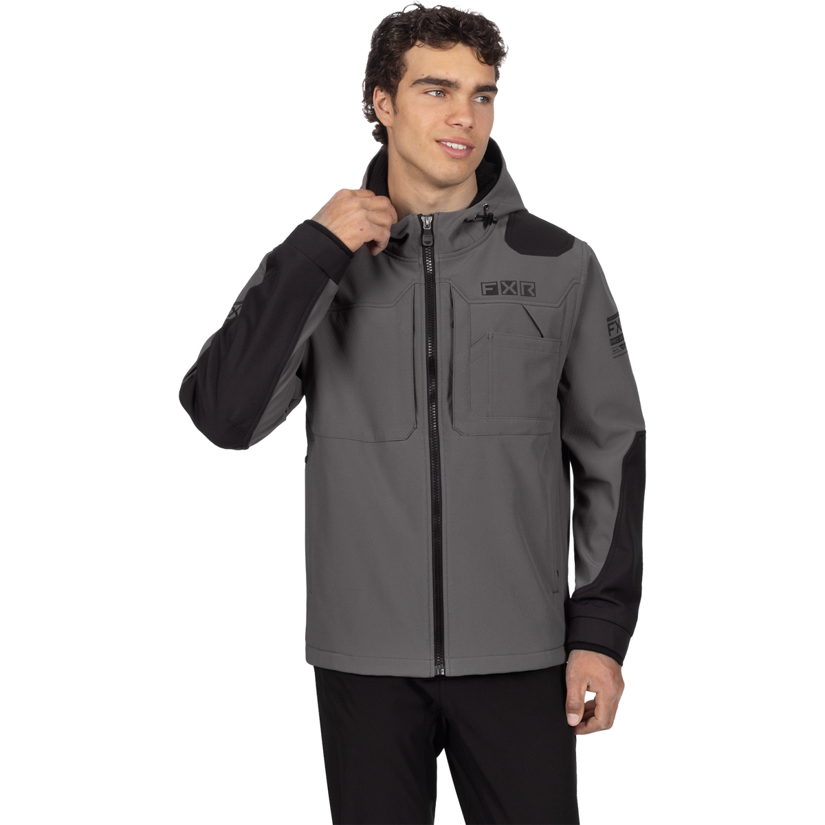 FXR Strong Shell Jacket - Char/Black