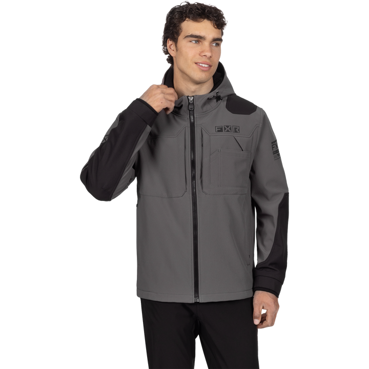 FXR Strong Shell Jacket - Char/Black