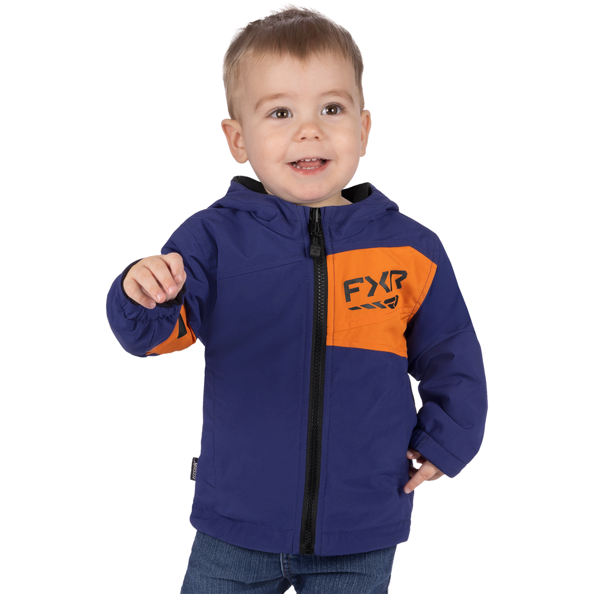 FXR Youth Ascend Reversible Jacket - Cobalt/Orange