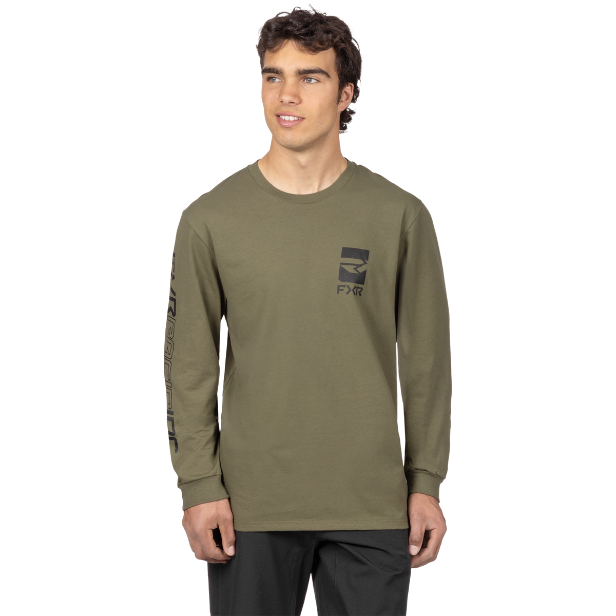 FXR Victory Long Sleeve - Army/Black
