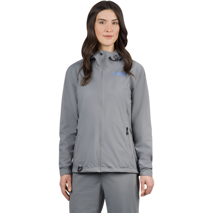 FXR Women's Adventure Lite 3-Layer Jacket - Grey