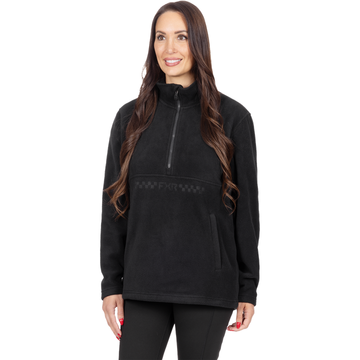 FXR Women's Aspen Zip Fleece - Black