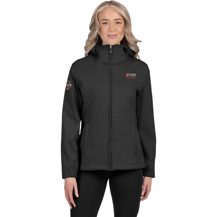 FXR Women's Hydro Shell Jacket - Black/Red