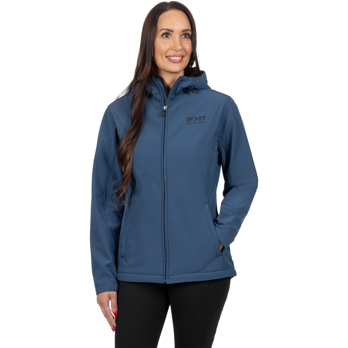 FXR Women's Hydro Shell Jacket - Steel/Black