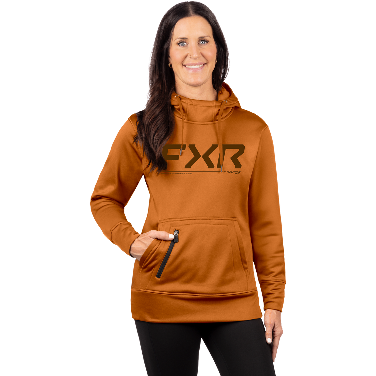 FXR Women's Hydro Hoodie - Umber/Cedar