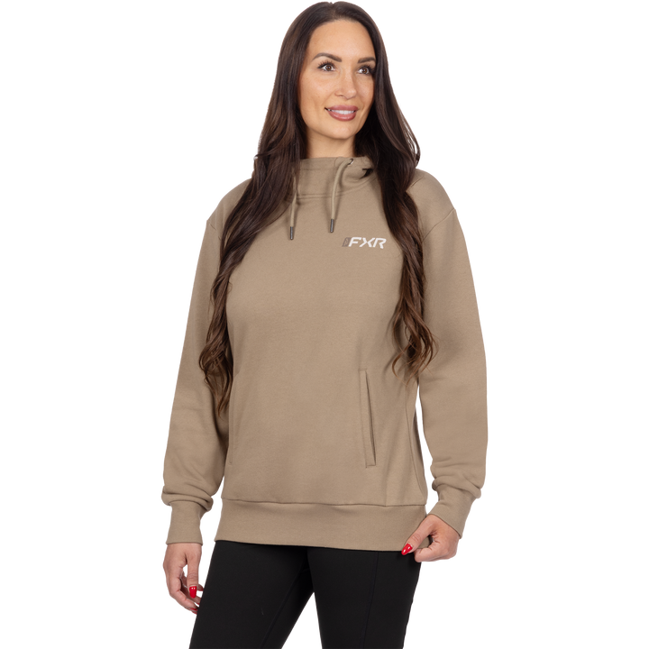 FXR Women's Miter Hoodie - Canvas/Sand