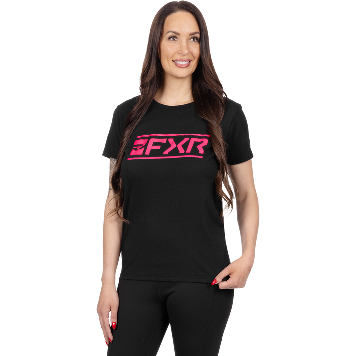 FXR Youth Victory Tee - Black/Red