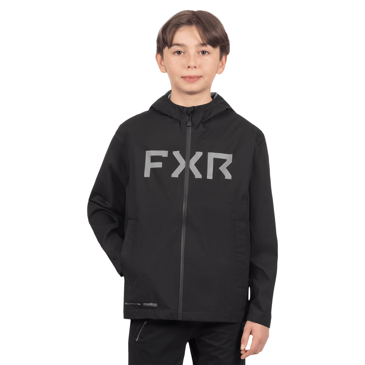 FXR Youth Adventure Lite 3-Layer Jacket - Black