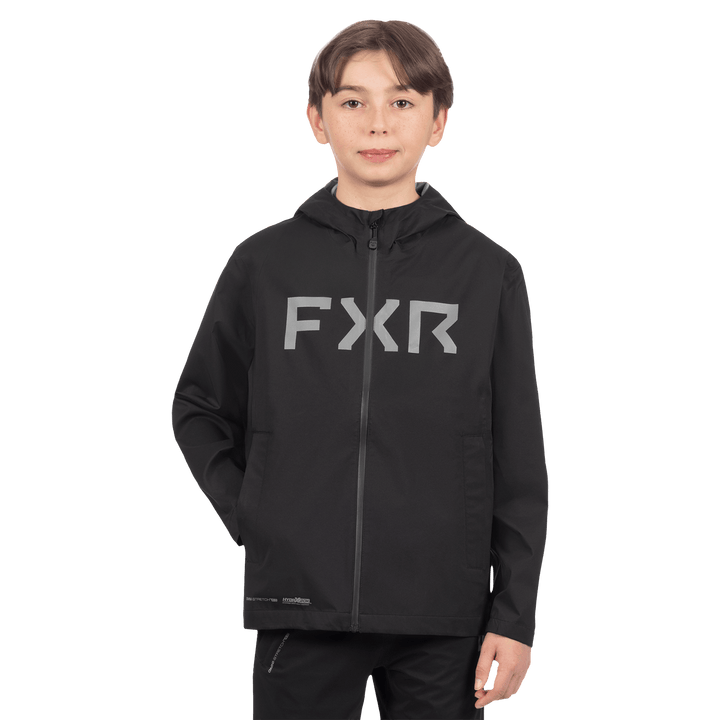 FXR Youth Adventure Lite 3-Layer Jacket - Black