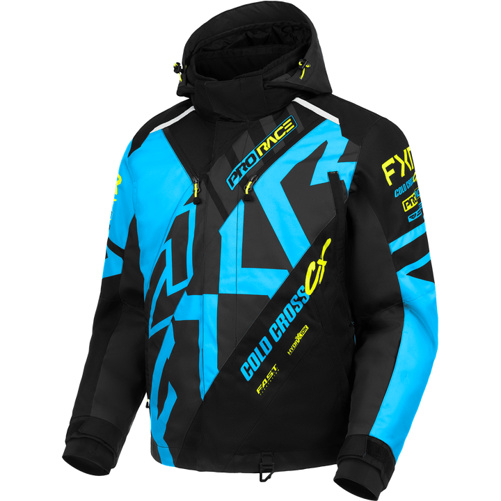 FXR Cold Cross CX Jacket - Blue/Hi-Vis/Black