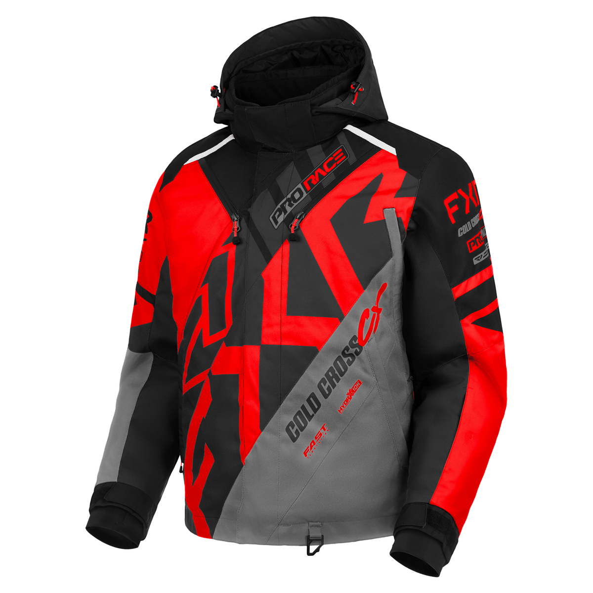 FXR Cold Cross CX Jacket - Red/Titanium/Black