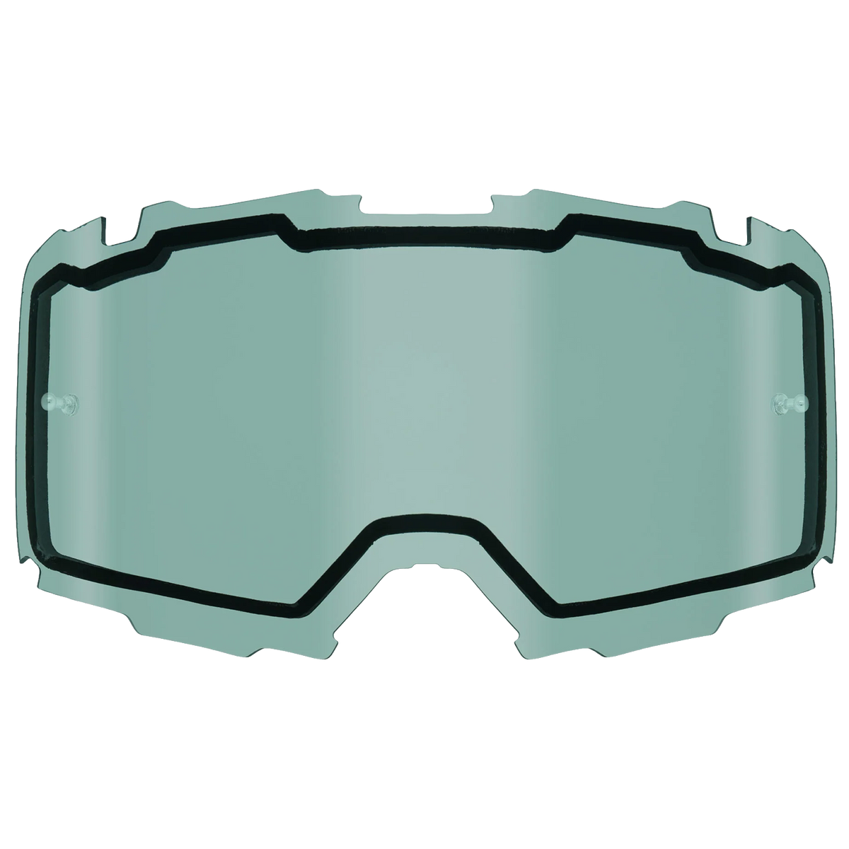 FXR Combat Dual Clear W/post Lens