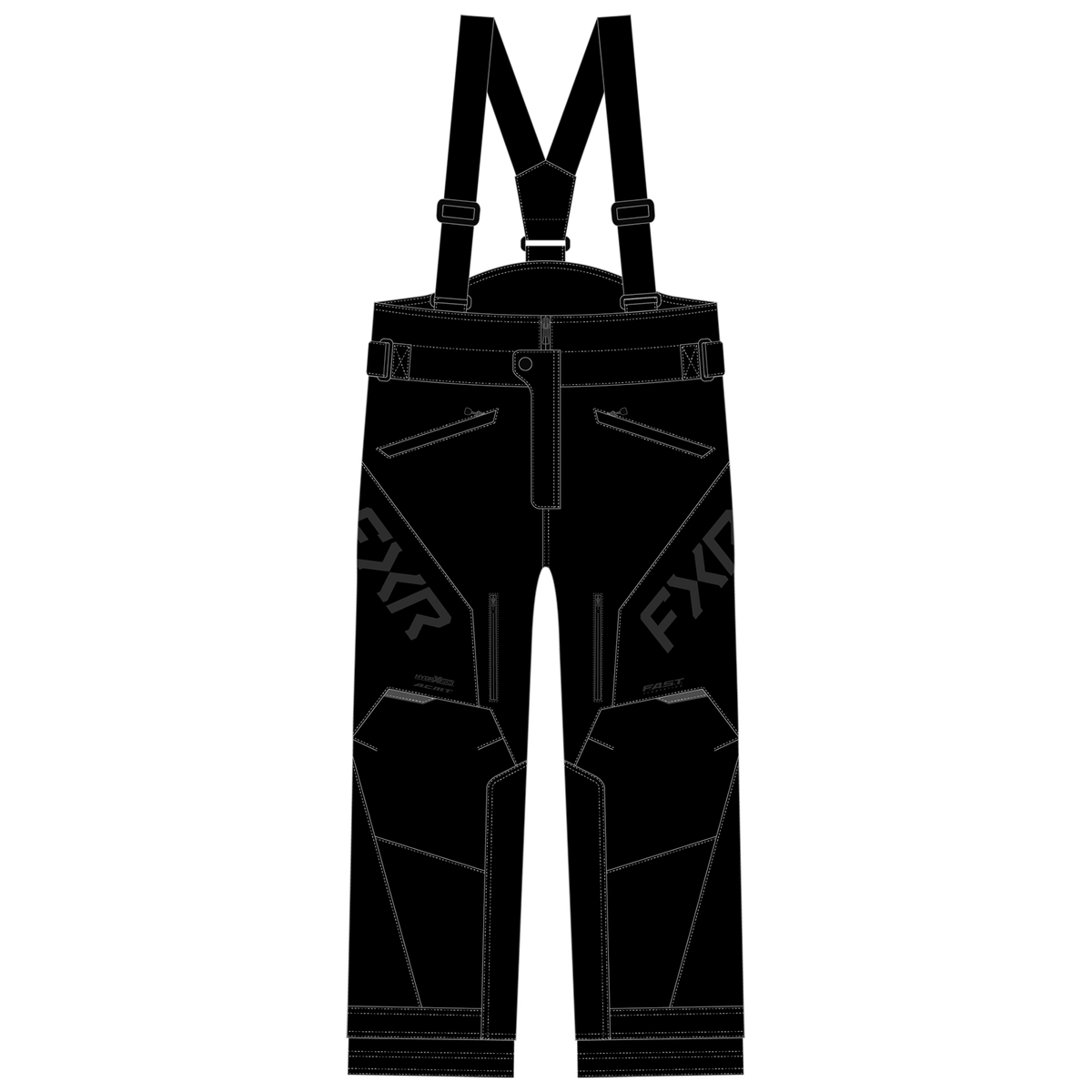 FXR Child Helium Pant - Black Ops