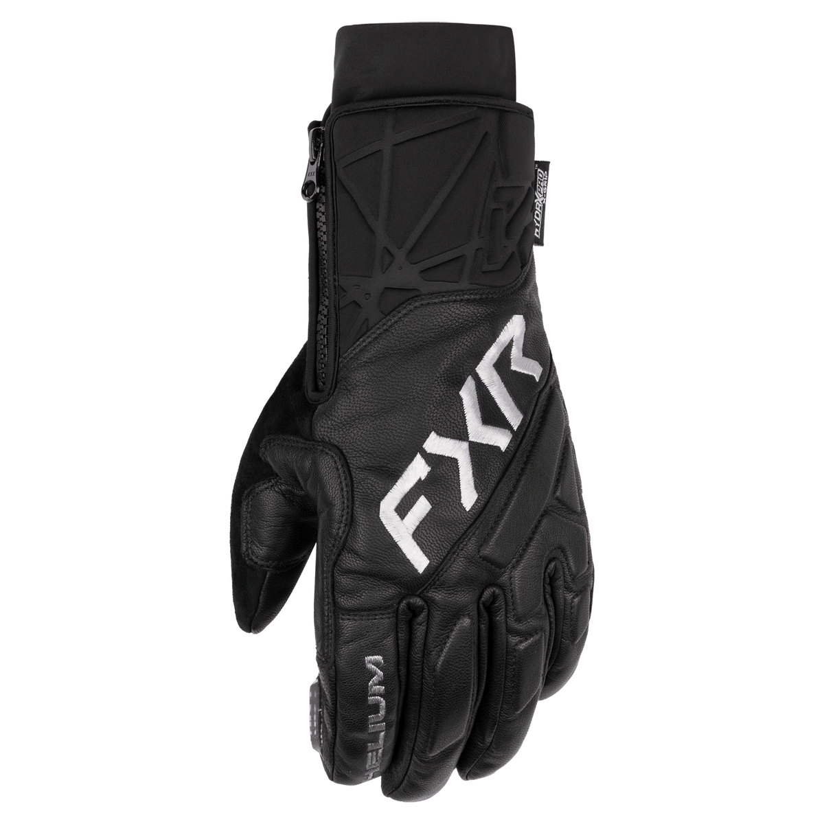 FXR Helium Leather Short Cuff Glove - Black