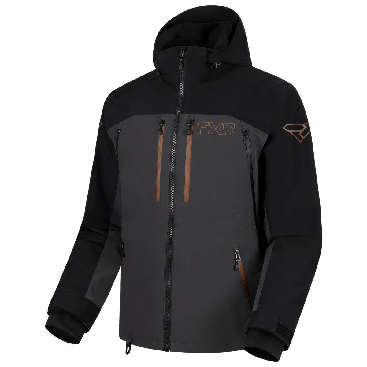 FXR Helium Pro 3-in-1 Jacket - Black/Asphalt