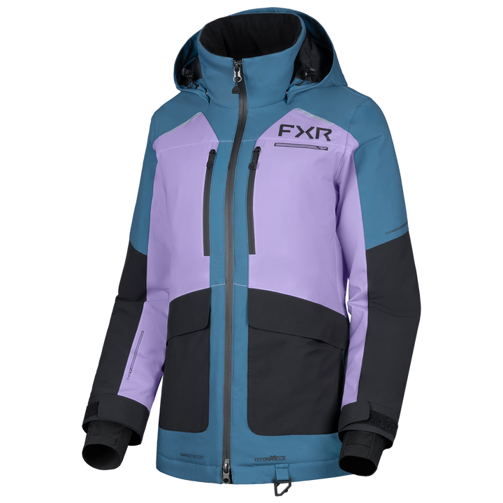 FXR Women's Aerial Jacket - Nova/Steel/Black
