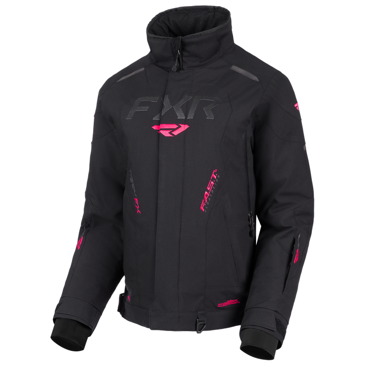 FXR Women's Team FX Jacket - Black/Razz