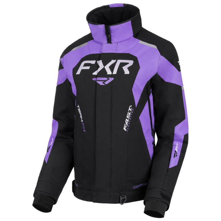 FXR Women's Team FX Jacket - Black/Amethyst