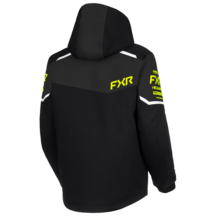 FXR Child Helium Jacket - Black/Asphalt/Hi-Vis