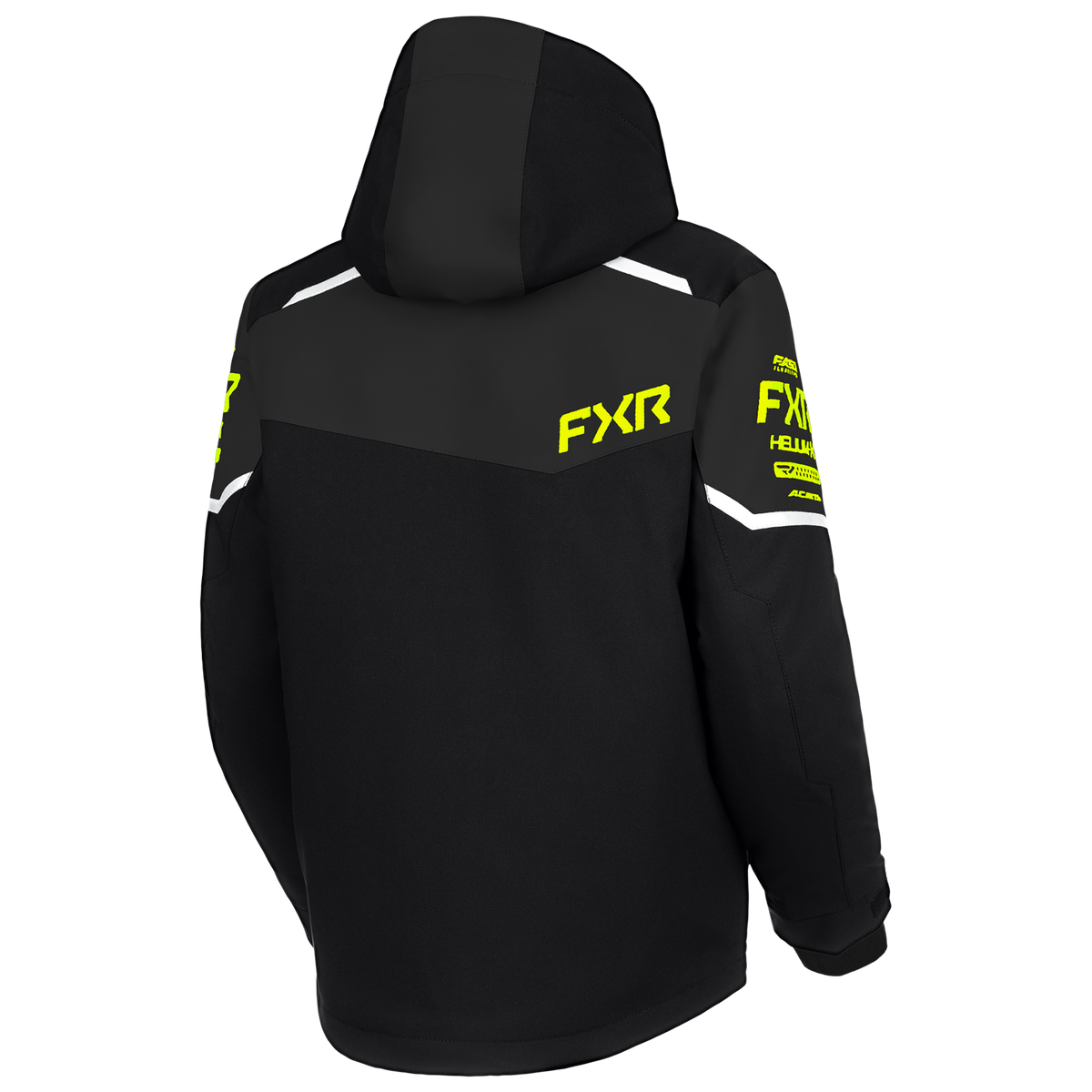 FXR Youth Helium Jacket - Black/Asphalt/Hi-Vis