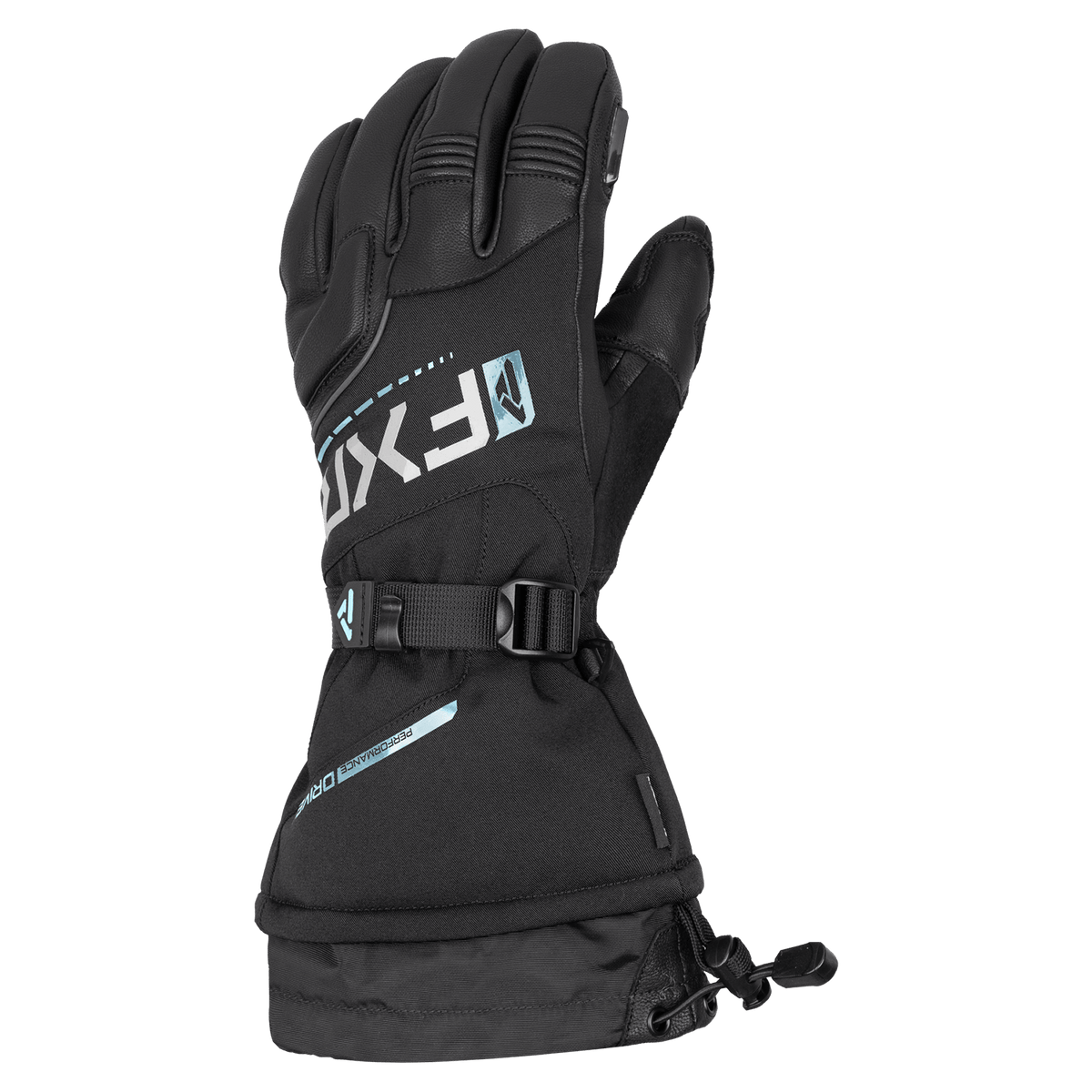 FXR Women's Fusion Glove - Black/Blue