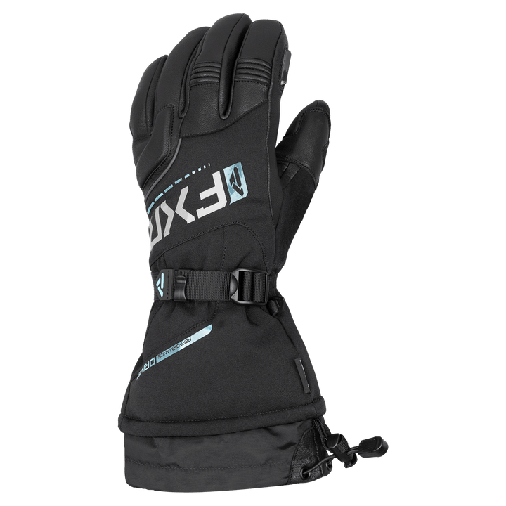 FXR Women's Fusion Glove - Black/Blue