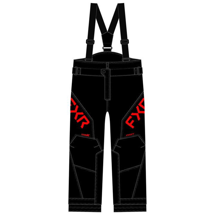 FXR Child Clutch Pant - Black/Red