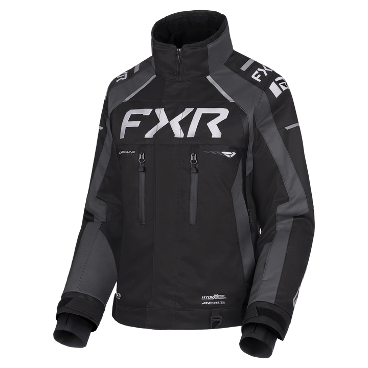 FXR Women's Adrenaline Jacket - Black/Asphalt/White