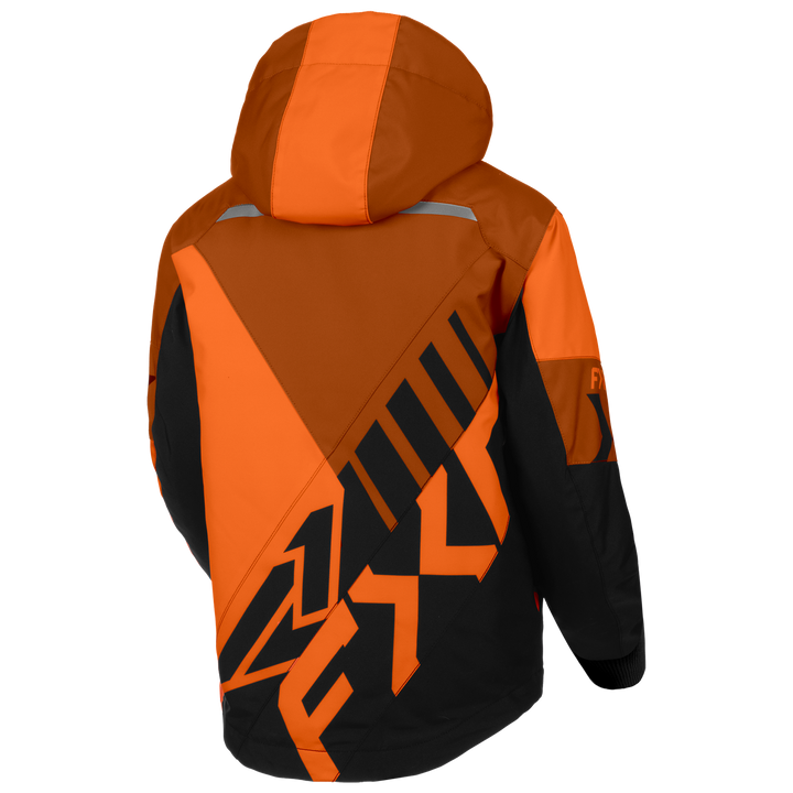 FXR Child Cold Cross CX Jacket - Orange/Black