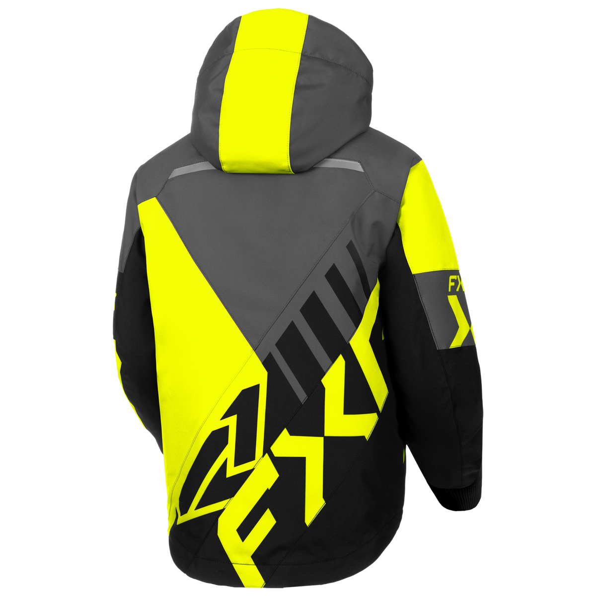 FXR Youth Cold Cross CX Jacket - Hi-Vis/Black/Char